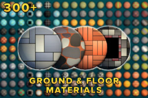 300 Stylized PBR Ground Surface Materials Brick Wood Stone Marble   2D Textures Materials   Unity Asset Store