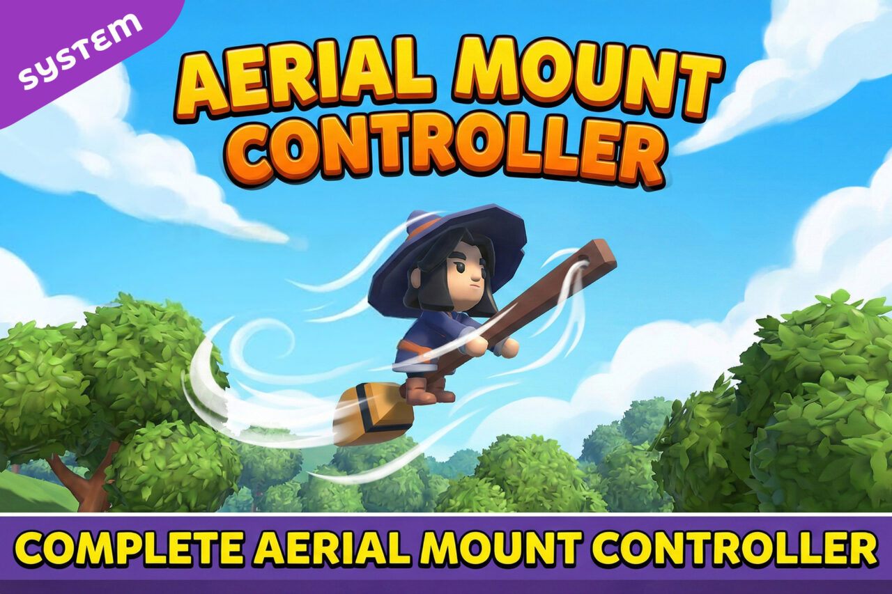 Aerial Mount Controller   Physics based Flying Witch Mech Movement System   Systems   Unity Asset Store