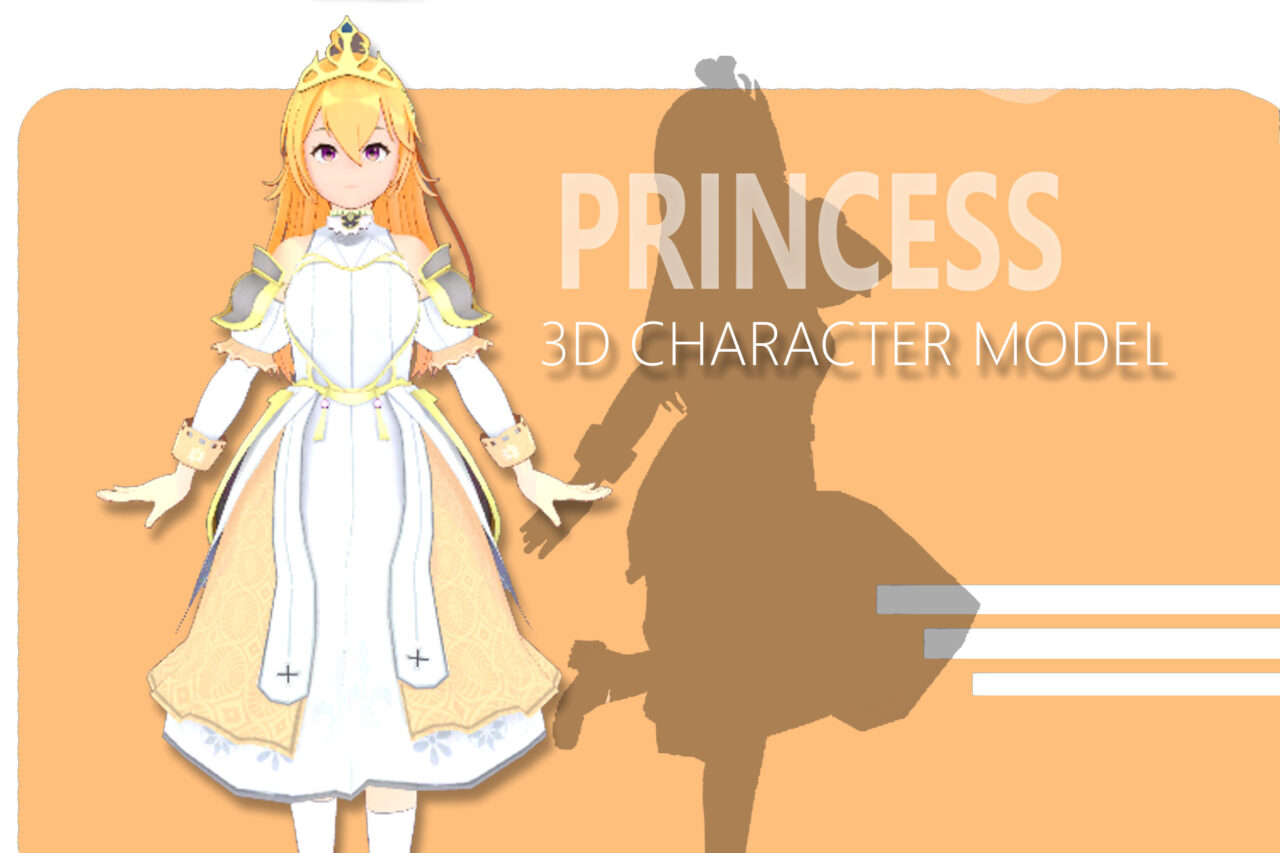 Anime Character Princess   Characters   Unity Asset Store