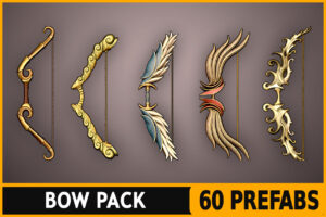 Archer Bow Fantasy RPG Weapons Pack   3D Weapons   Unity Asset Store