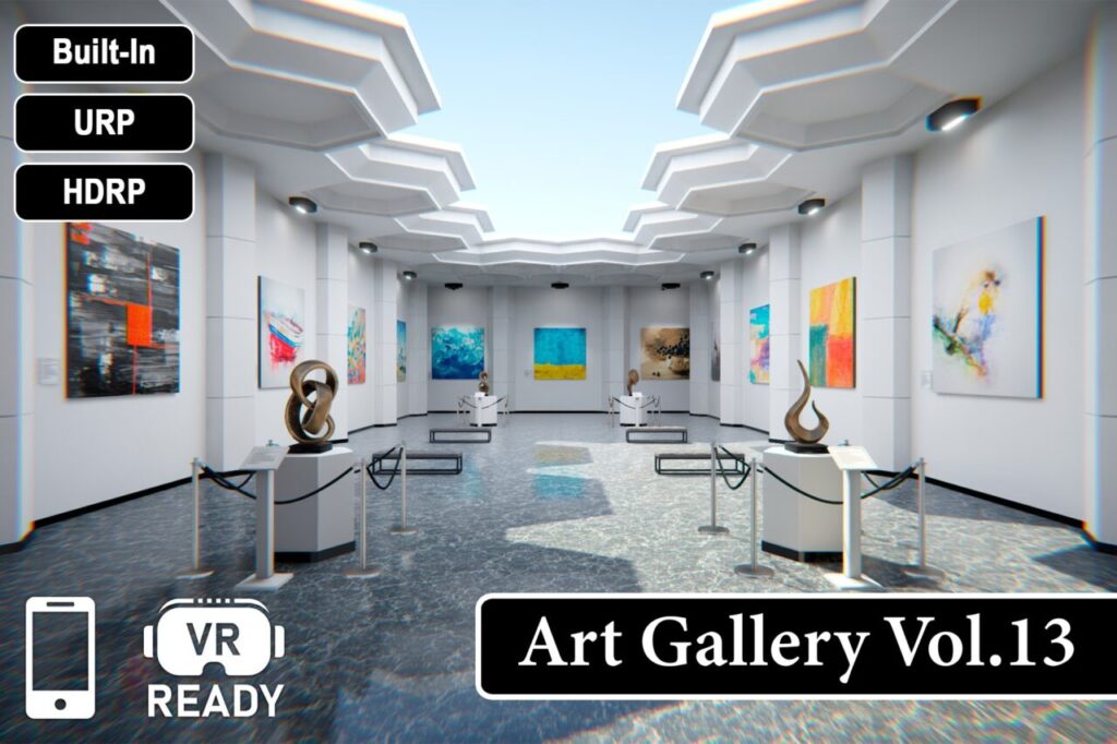 Art Gallery Vol.13   3D Environments   Unity Asset Store