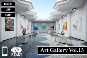 Art Gallery Vol.13   3D Environments   Unity Asset Store