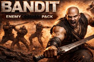 Bandit Enemy Animation Pack   3D Animations   Unity Asset Store