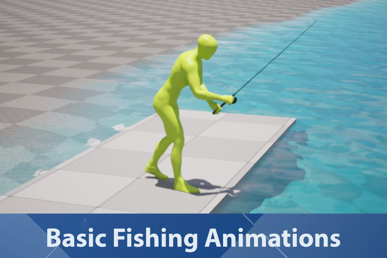 Basic Fishing Animations   3D Animations   Unity Asset Store