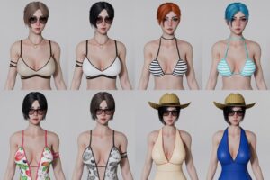 Beach Girl Pack   3D Characters   Unity Asset Store