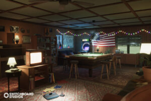 Board Game Room Interior   3D Environments   Unity Asset Store