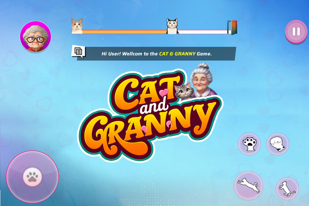 Cat Simulator Game UI Kit Kitty Granny HUD Menus Buttons GUI Pack for Unity   2D GUI   Unity Asset Store
