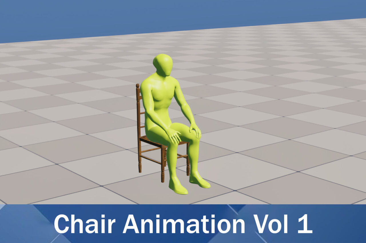 Chair Animation Vol 1 3D Animations Unity Asset Store