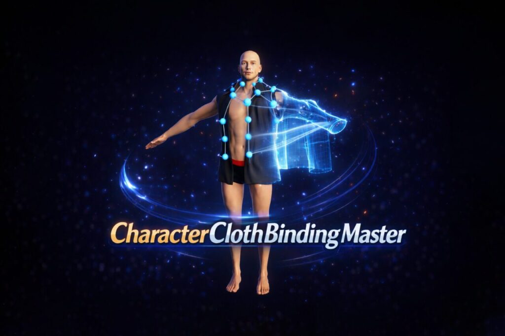 CharacterClothBindingMaster   Modeling   Unity Asset Store