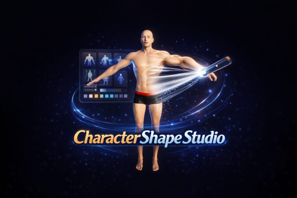CharacterShapeStudio   Modeling   Unity Asset Store