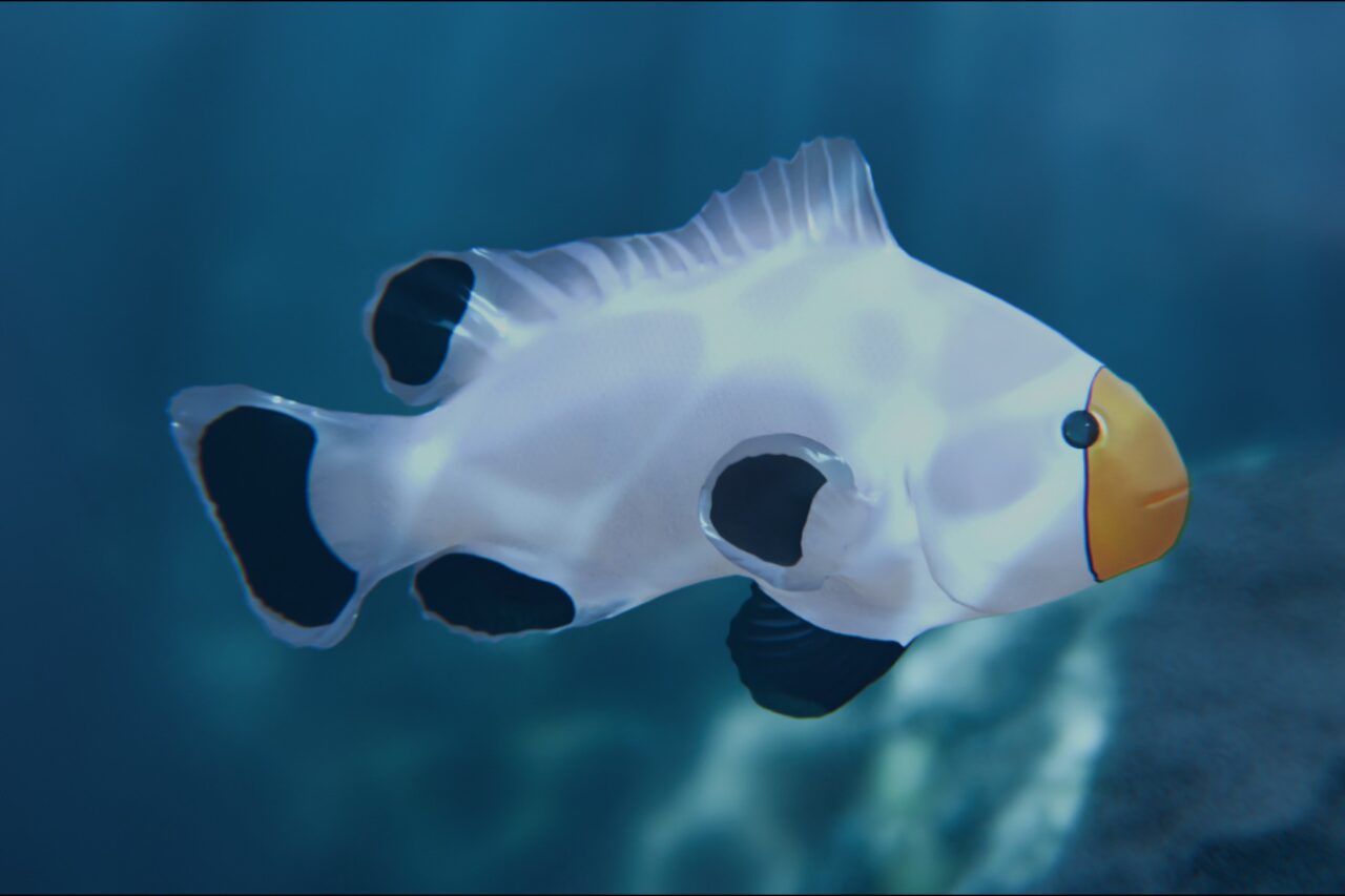 Clownfish Black Ice Platinium   Characters   Unity Asset Store