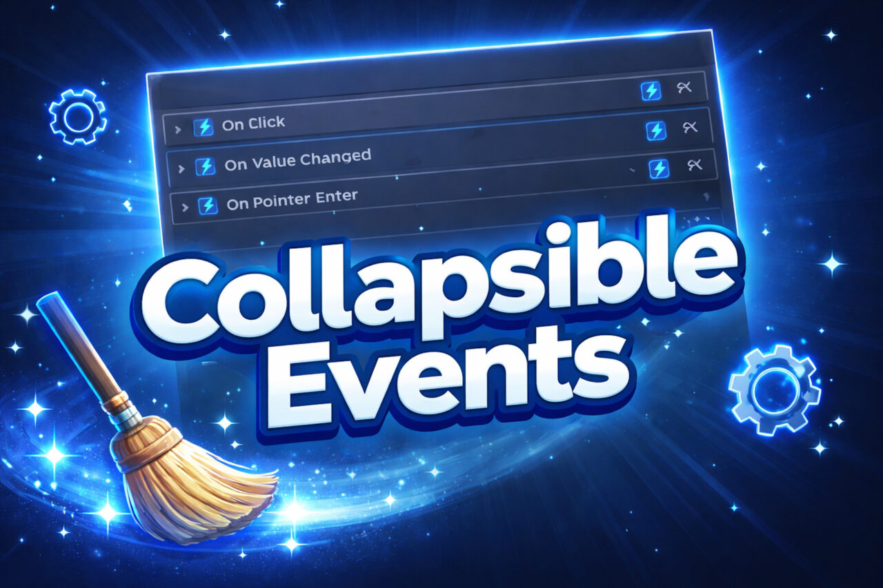 Collapsible Events   Utilities Tools   Unity Asset Store
