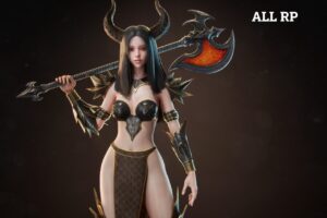 Dark Sorceress Thornessa   Characters   Unity Asset Store