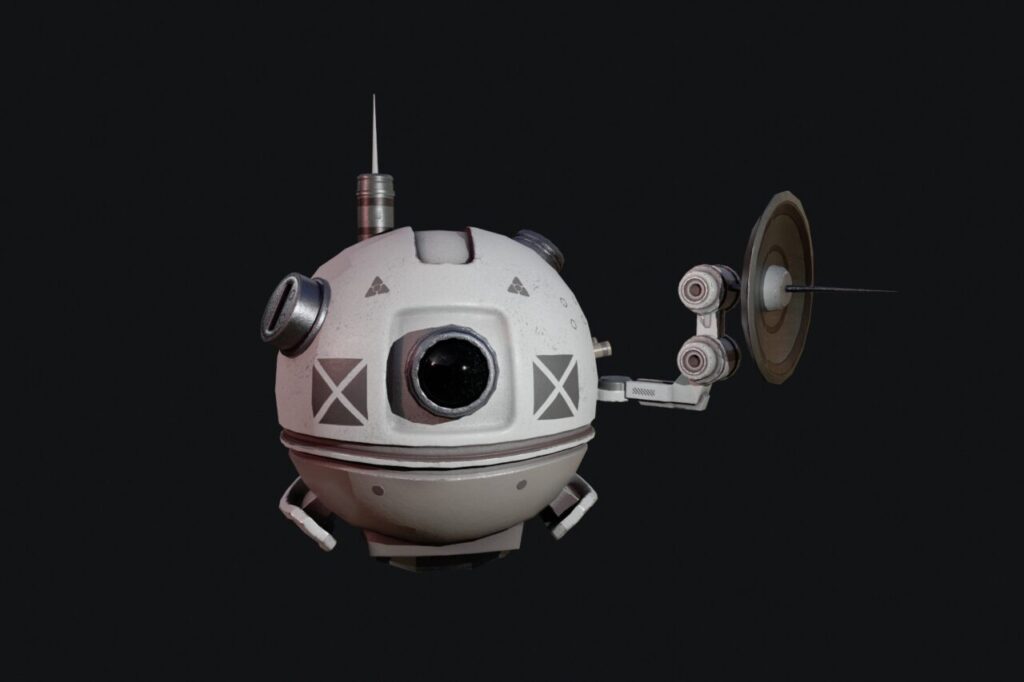 Drone 04 Scout S   3D Robots   Unity Asset Store