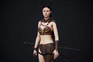 Fantasy Demones Archer   3D Characters   Unity Asset Store