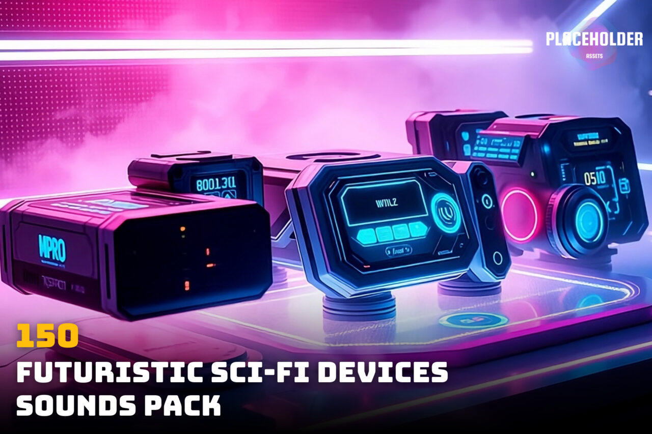 Futuristic Sci Fi Devices Sound Effects Audio Sound FX Unity Asset Store