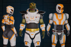 Futuristic team   Sci Fi character pack   3D Characters   Unity Asset Store