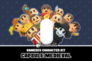 GameDev Character Kit Capsule Medieval   3D Environments   Unity Asset Store