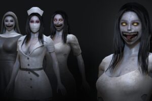Girl Monster Banshee   3D Characters   Unity Asset Store