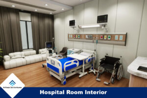 Hospital Room Interior   3D Environments   Unity Asset Store