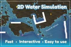 Interactive 2D Water Simulation   2D   Unity Asset Store