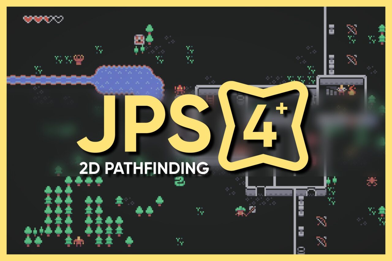 JPS4 2D Grid Pathfinding Behavior AI Unity Asset Store
