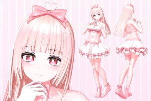 Lina 3D Anime Style Character   3D Characters   Unity Asset Store