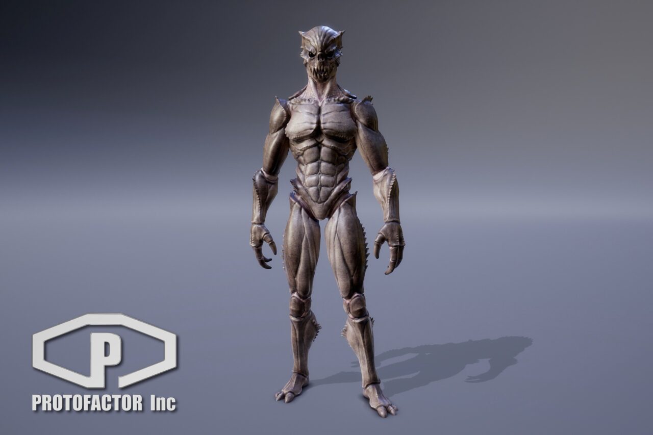 MONSTER ANDROKARCE 3D Creatures Unity Asset Store
