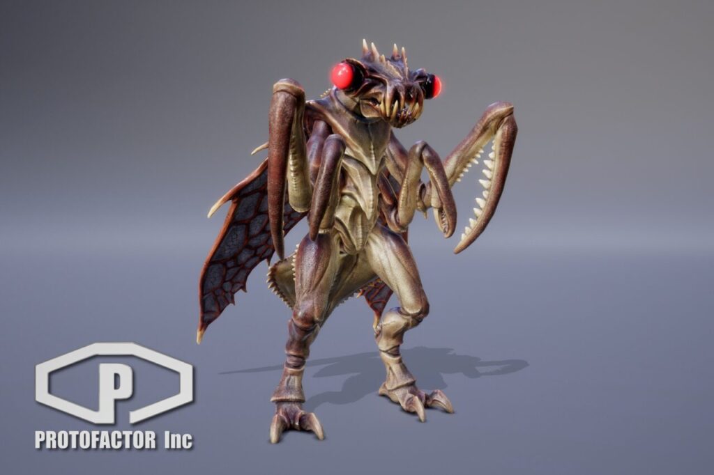 MONSTER  PTEROKARCE   3D Creatures   Unity Asset Store