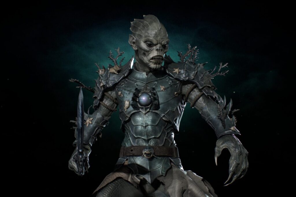 Merfolk Warrior   3D Characters   Unity Asset Store