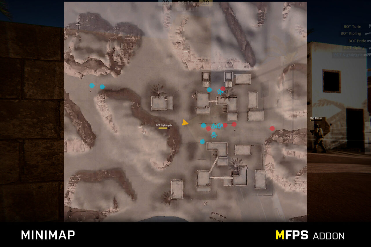 Minimap MFPS Addon Add Ons Unity Asset Store