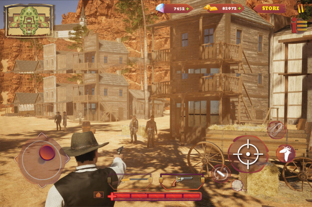 Mobile RPG Wild West Game UI Kit   HUD Inventory Shop Menu System for Unity   2D GUI   Unity Asset Store