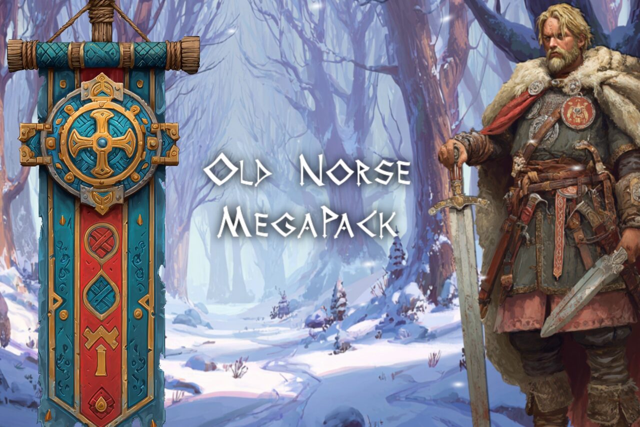 Old Norse Megapack 2D GUI Unity Asset Store