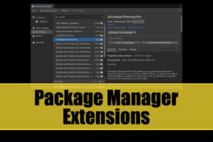 Package Manager Extensions Support Edition   Terrain   Unity Asset Store