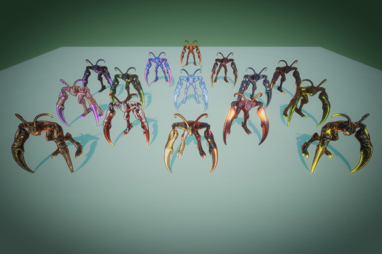 Plaguefiend Stylized Fantasy Monster Rig Animations PixeliusVita   3D Creatures   Unity Asset Store