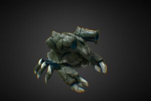 Primal Forge Rock Crab   3D Creatures   Unity Asset Store