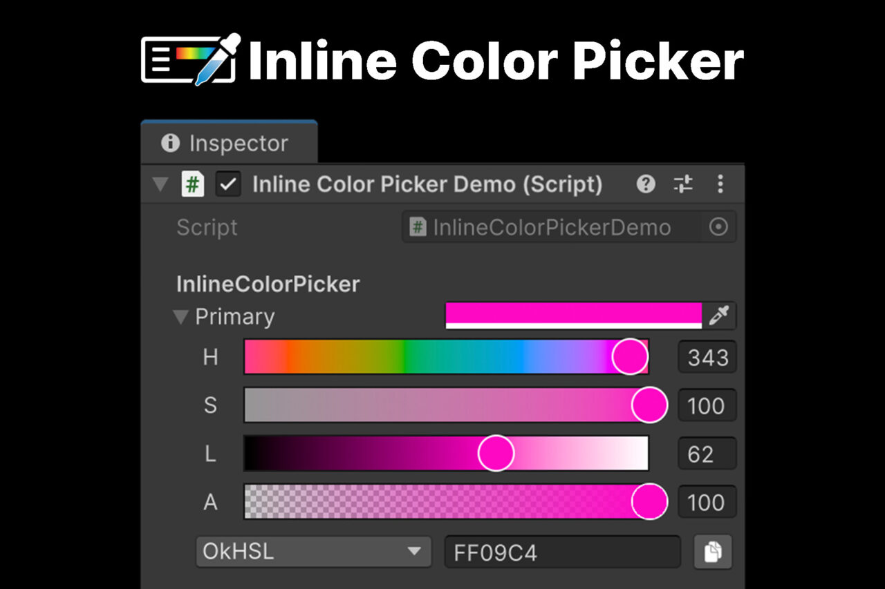 REUN Inline Color Picker   Utilities Tools   Unity Asset Store