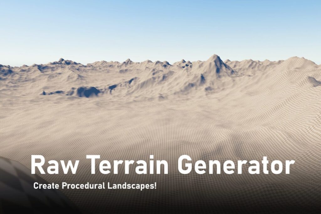 Raw Terrian Generator   Terrain   Unity Asset Store