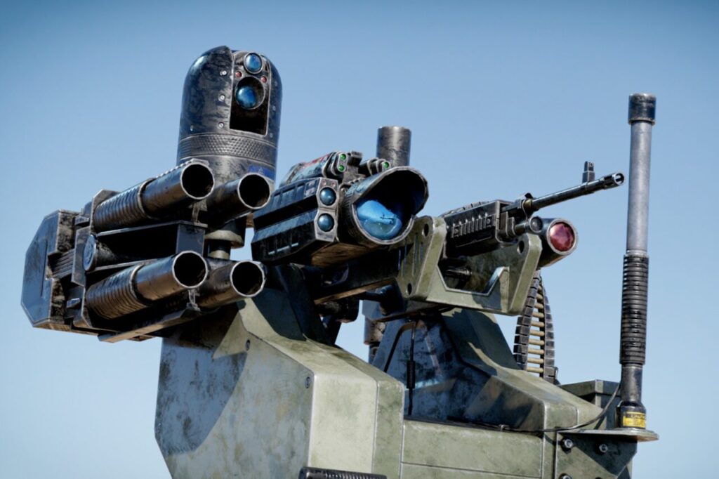 Rigged Military Drone   3D Land   Unity Asset Store