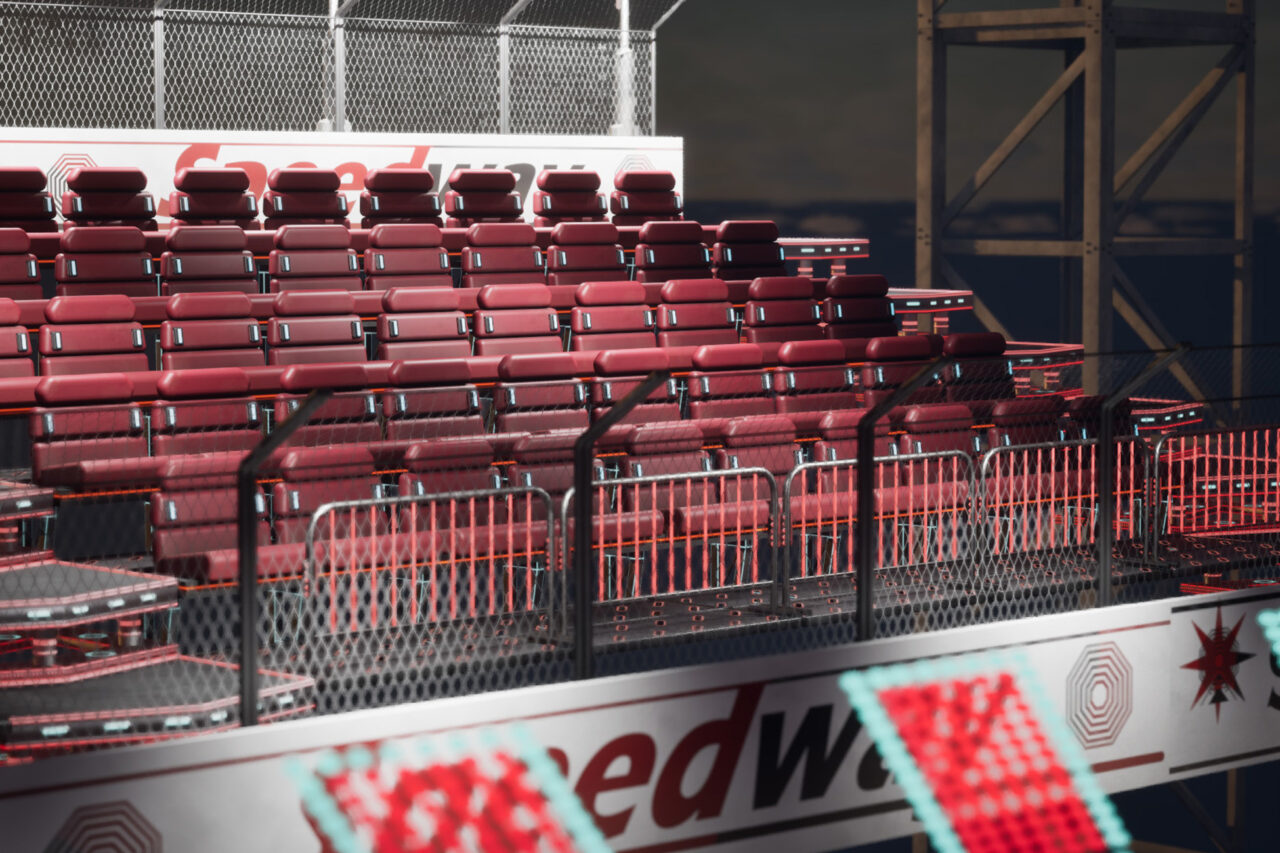 Sci Fi Race Grandstand   3D Sci Fi   Unity Asset Store