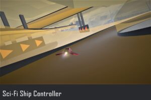Sci Fi Ship Controller 2   Physics   Unity Asset Store