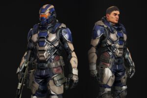 Sci Fi Soldier 07   Characters   Unity Asset Store