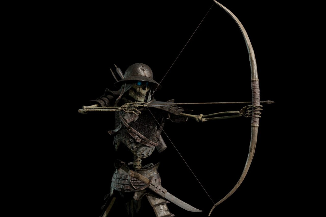 Skeleton Archer Modular 3D Characters Unity Asset Store