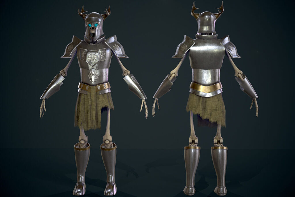 Skeleton knight3   Characters   Unity Asset Store