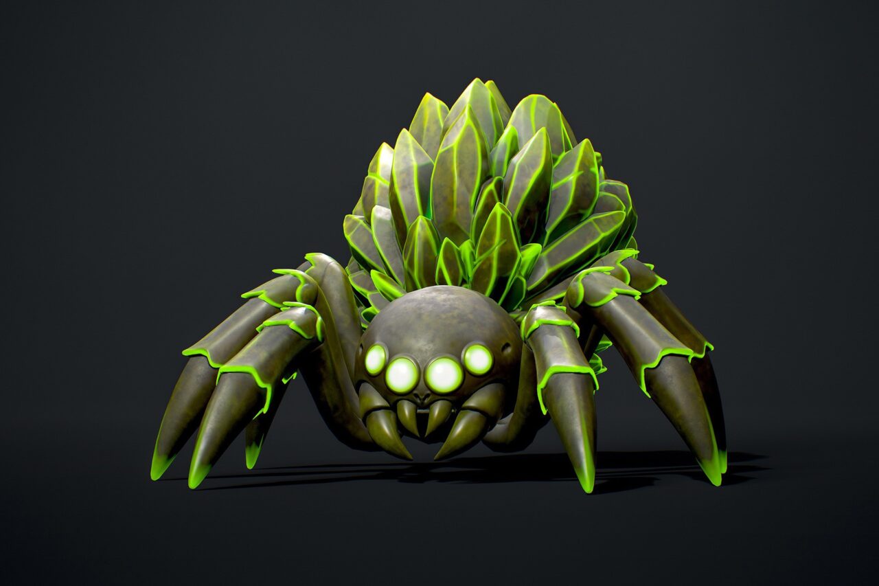 Spider S3 3D Creatures Unity Asset Store