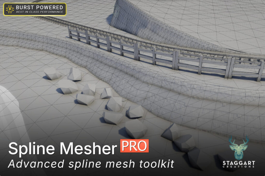Spline Mesher   Pro   Modeling   Unity Asset Store