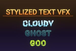 Stylized Fantasy Text VFX vol 1.   VFX Shaders   Unity Asset Store