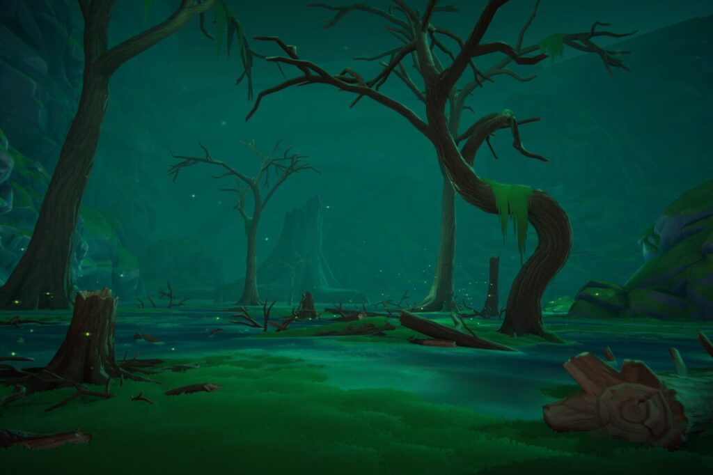 Stylized swamp   3D Environments   Unity Asset Store
