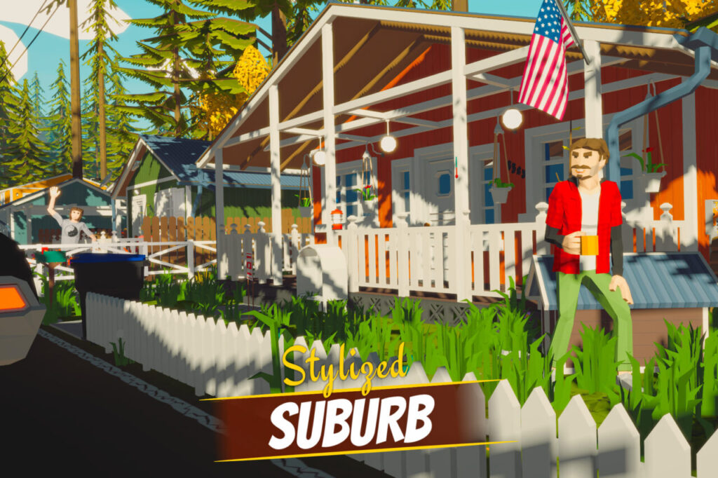 Suburb   3D Urban   Unity Asset Store