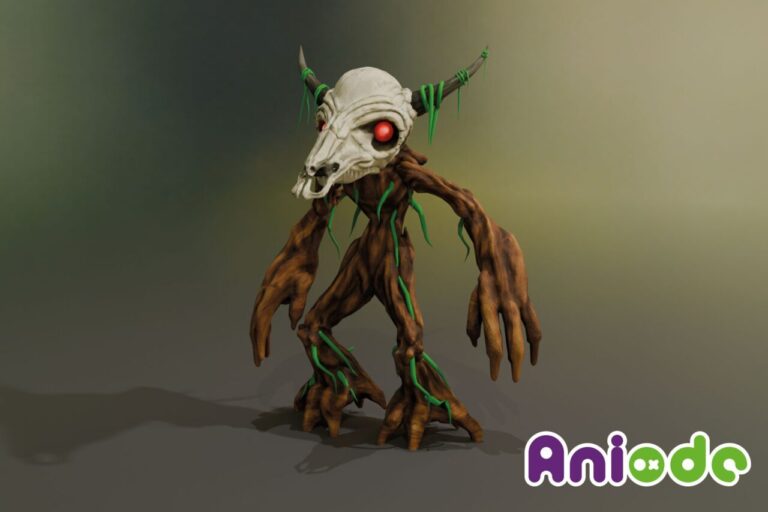 Wendigo – Forest Creature：スタイリッシュな森の怪物クリーチャー